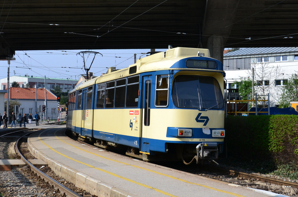 Вена, SGP 100 № 4-115; Вена — Интерурбан Wiener Lokalbahnen