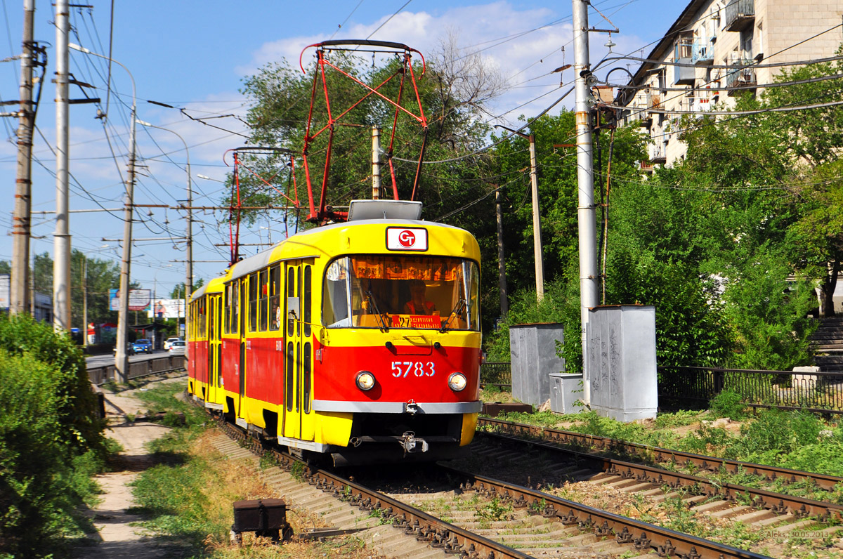 Волгоград, Tatra T3SU № 5783; Волгоград, Tatra T3SU № 5784