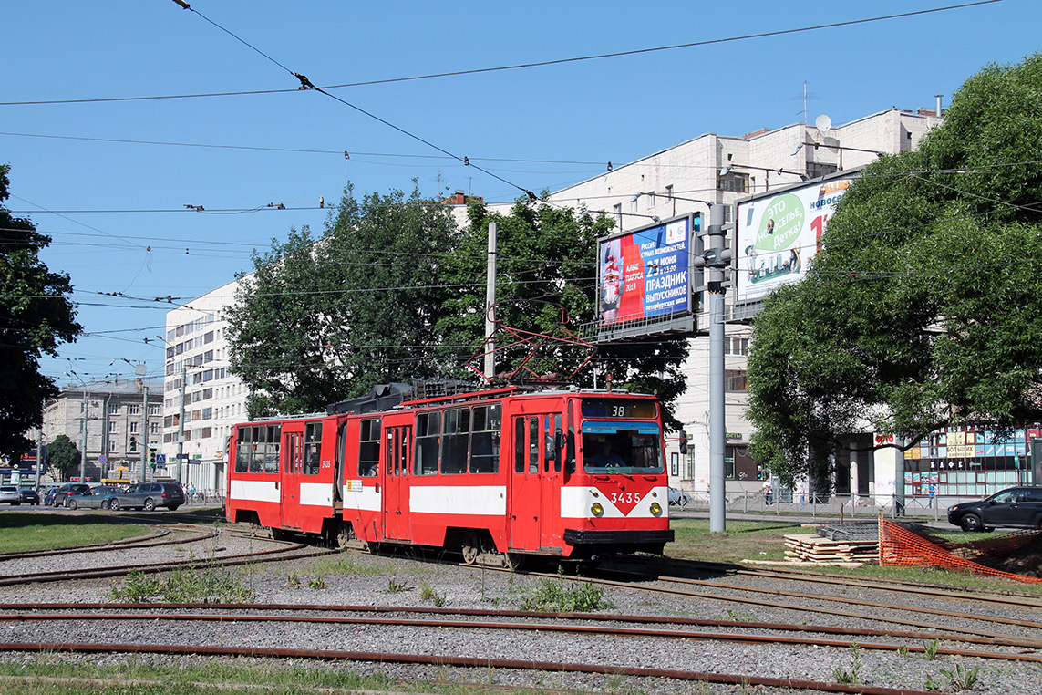 Санкт-Петербург, ЛВС-86К № 3435