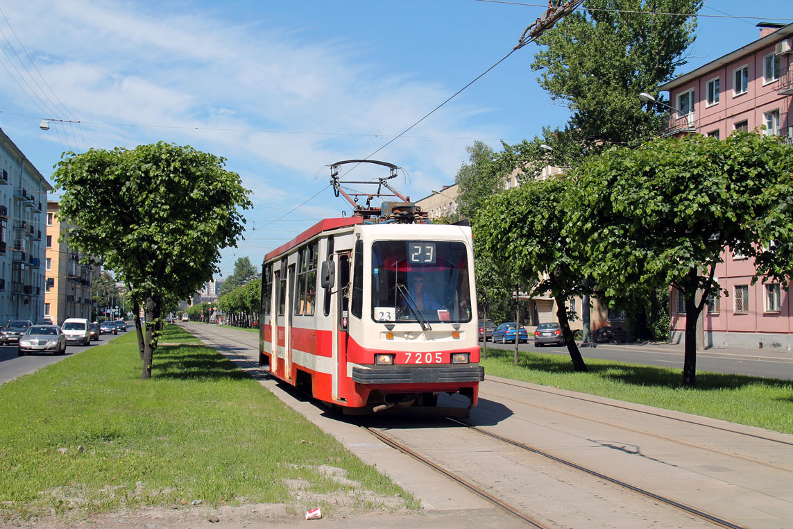 Санкт-Петербург, 71-134К (ЛМ-99К) № 7205