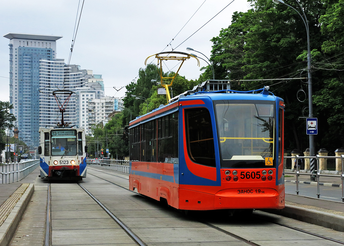 Москва, 71-608К № 5123; Москва, 71-623-02 № 5605