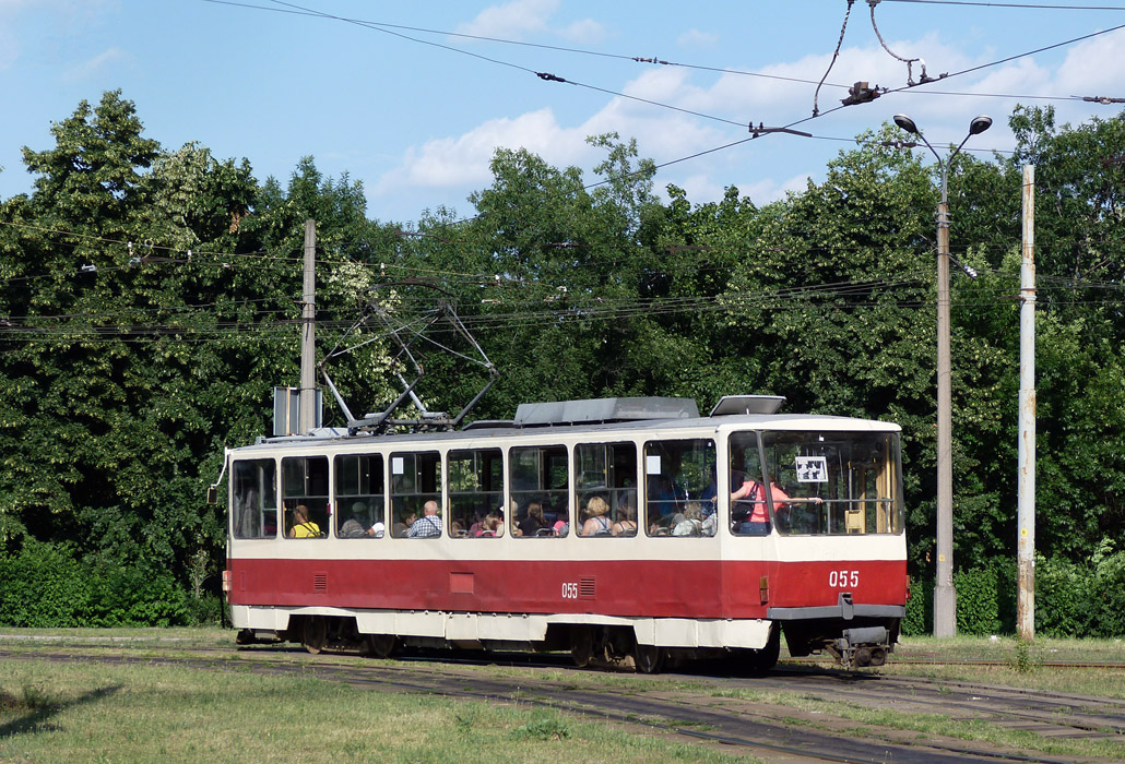 Киев, Tatra T6B5SU № 055