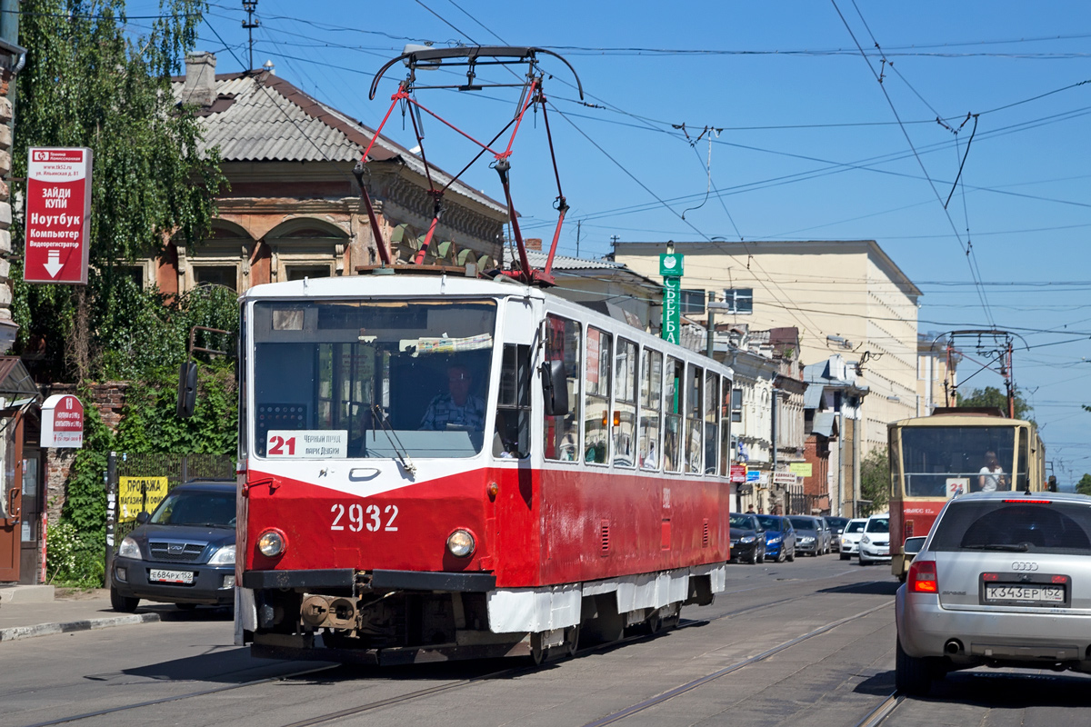 Нижний Новгород, Tatra T6B5SU № 2932