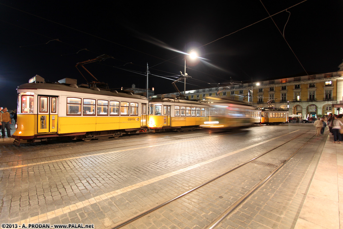 Lisbon, Carris 2-axle motorcar (Remodelado) Br. 578; Lisbon, Carris 2-axle motorcar (Remodelado) Br. 542; Lisbon, Carris 2-axle motorcar (Remodelado) Br. 560; Lisbon, Carris 2-axle motorcar (Remodelado) Br. 582; Lisbon, Carris 2-axle motorcar (Remodelado) Br. 581; Lisbon, Carris 2-axle motorcar (Remodelado) Br. 554