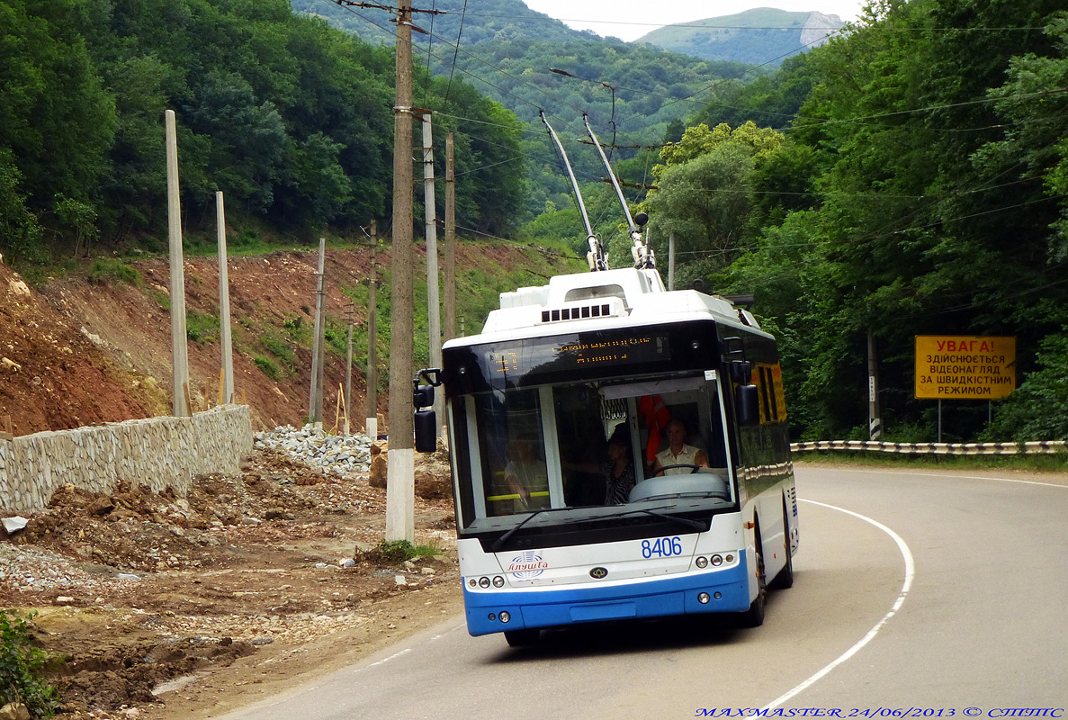 Қырым троллейбусы, Bogdan T70115 № 8406