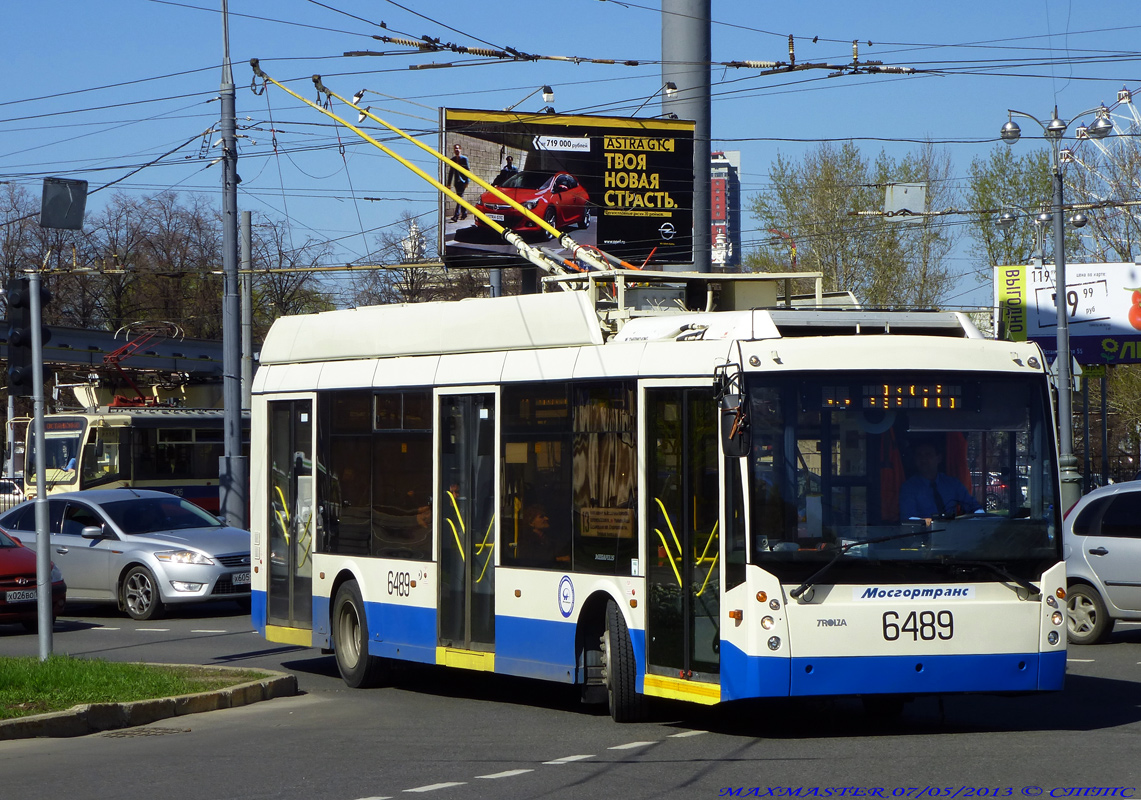 Москва, Тролза-5265.00 «Мегаполис» № 6489