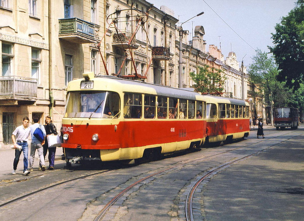 Одесса, Tatra T3SU № 4045 Одесса, Tatra T3SU № 4045