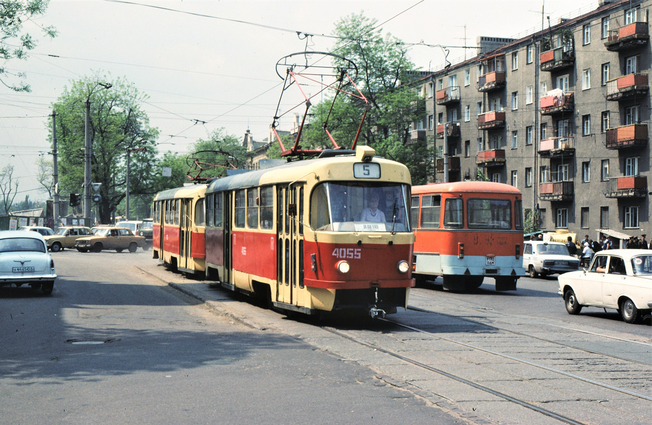 Одесса, Tatra T3SU № 4055