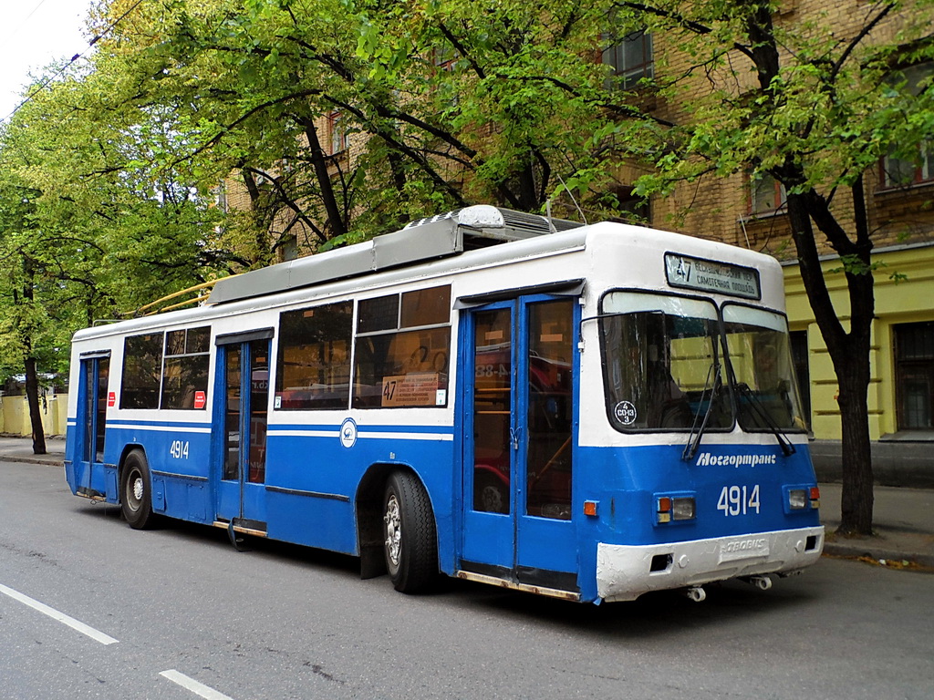 Москва, БТЗ-52761Р № 4914