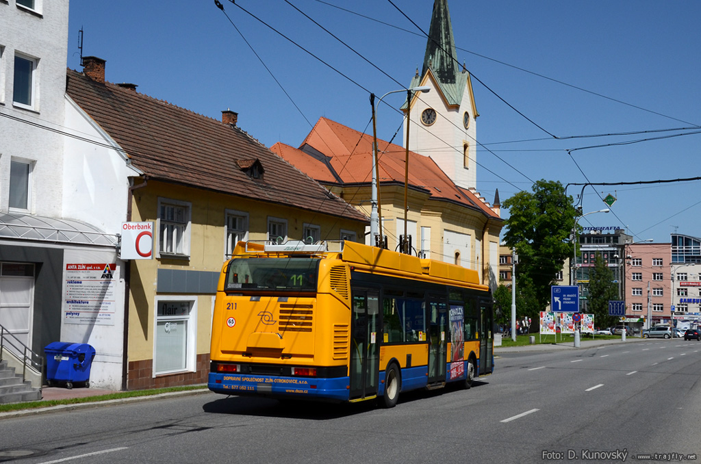 Злин, Škoda 24Tr Irisbus Citybus № 211