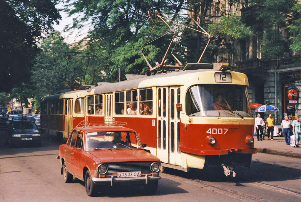 Одесса, Tatra T3SU № 4007