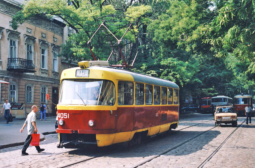 Одесса, Tatra T3SU № 4051