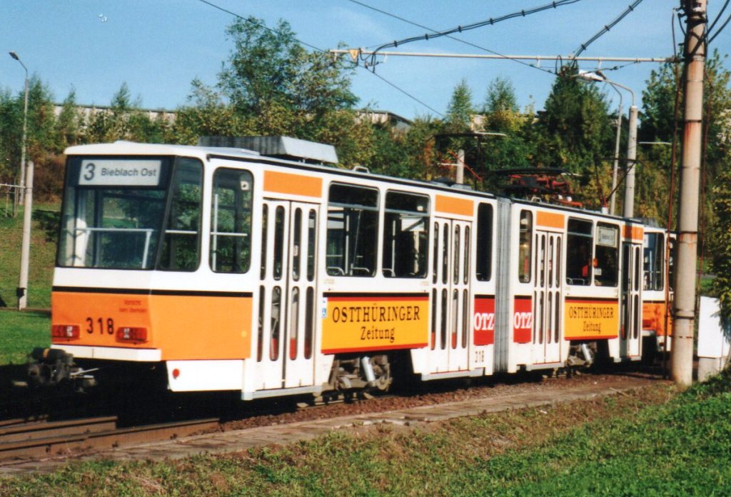 Гера, Tatra KT4D № 318