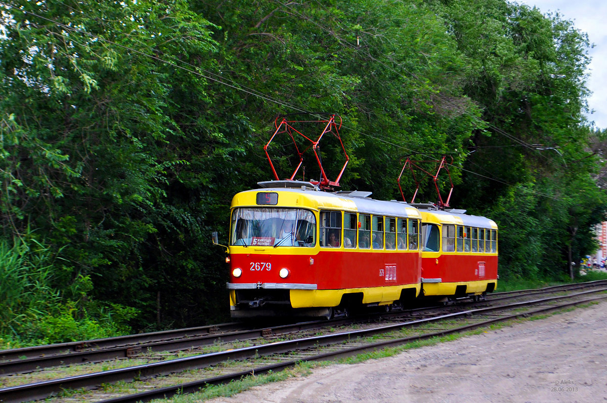 Волгоград, Tatra T3SU (двухдверная) № 2679