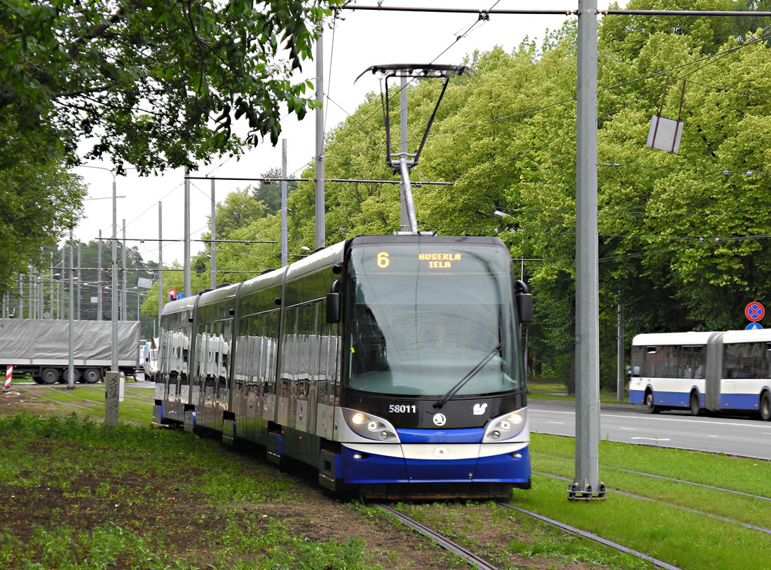 Riika, Škoda 15T1 ForCity Alfa Riga # 58011