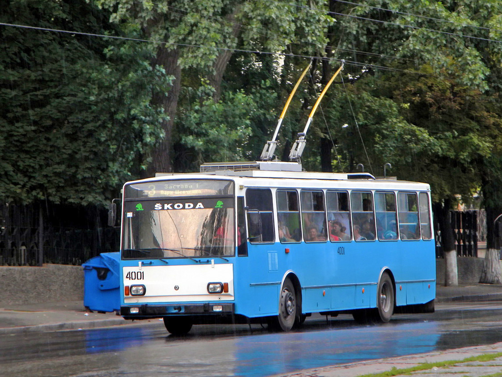 Одесса, Škoda 14Tr17/6M № 4001