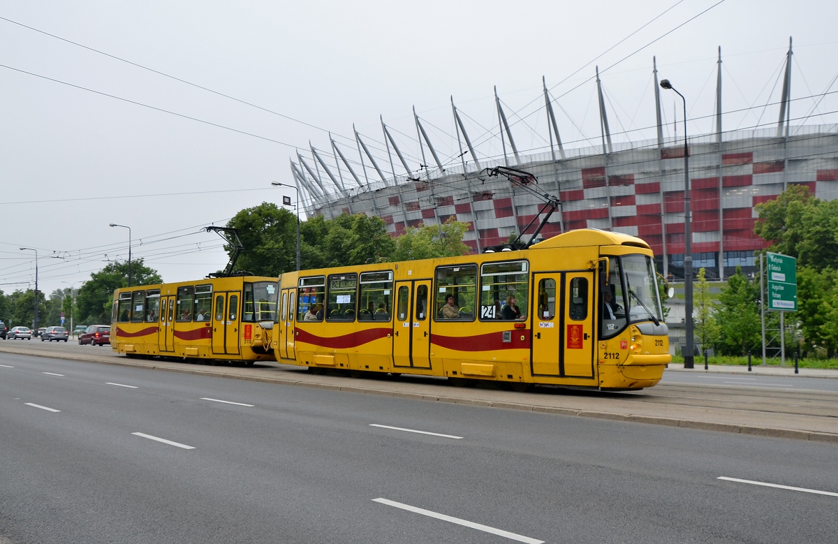 Варшава, Konstal 105N2k/2000 № 2112