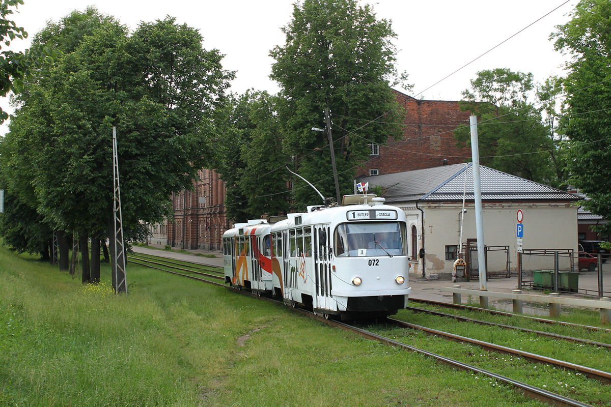 Daugavpils, Tatra T3DC1 # 072 Daugavpils, Tatra T3DC1 # 072