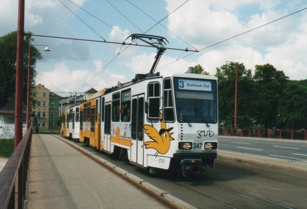 Гера, Tatra KT4DM № 347