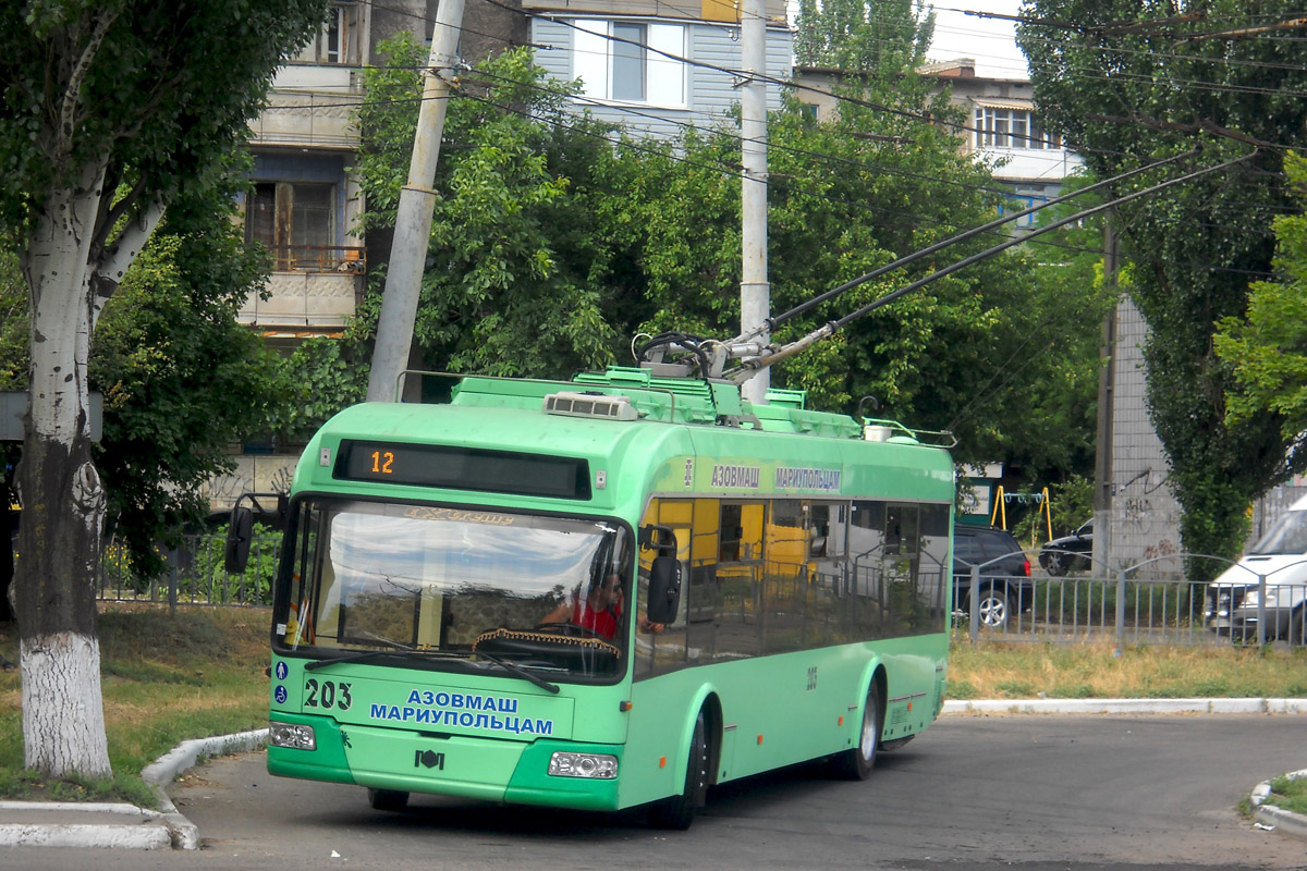 Мариуполь, БКМ 321 № 203