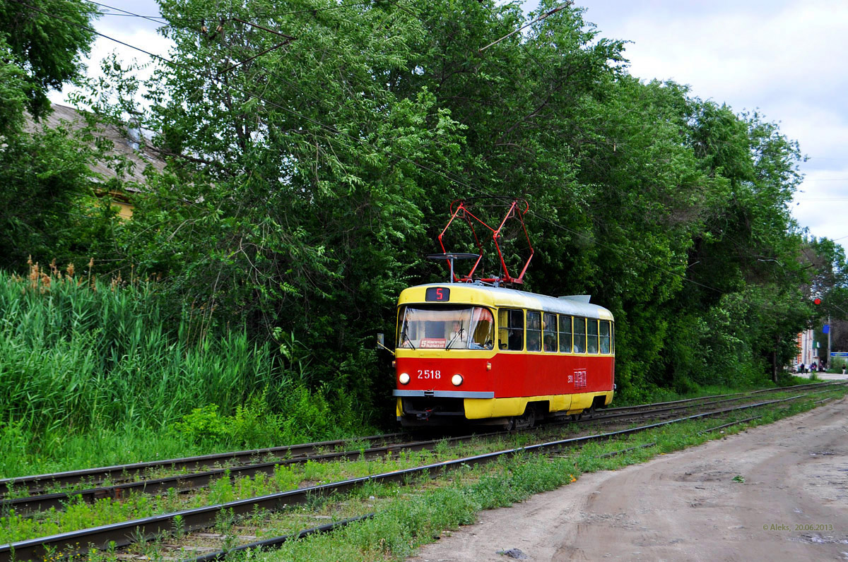 Волгоград, Tatra T3SU (двухдверная) № 2518