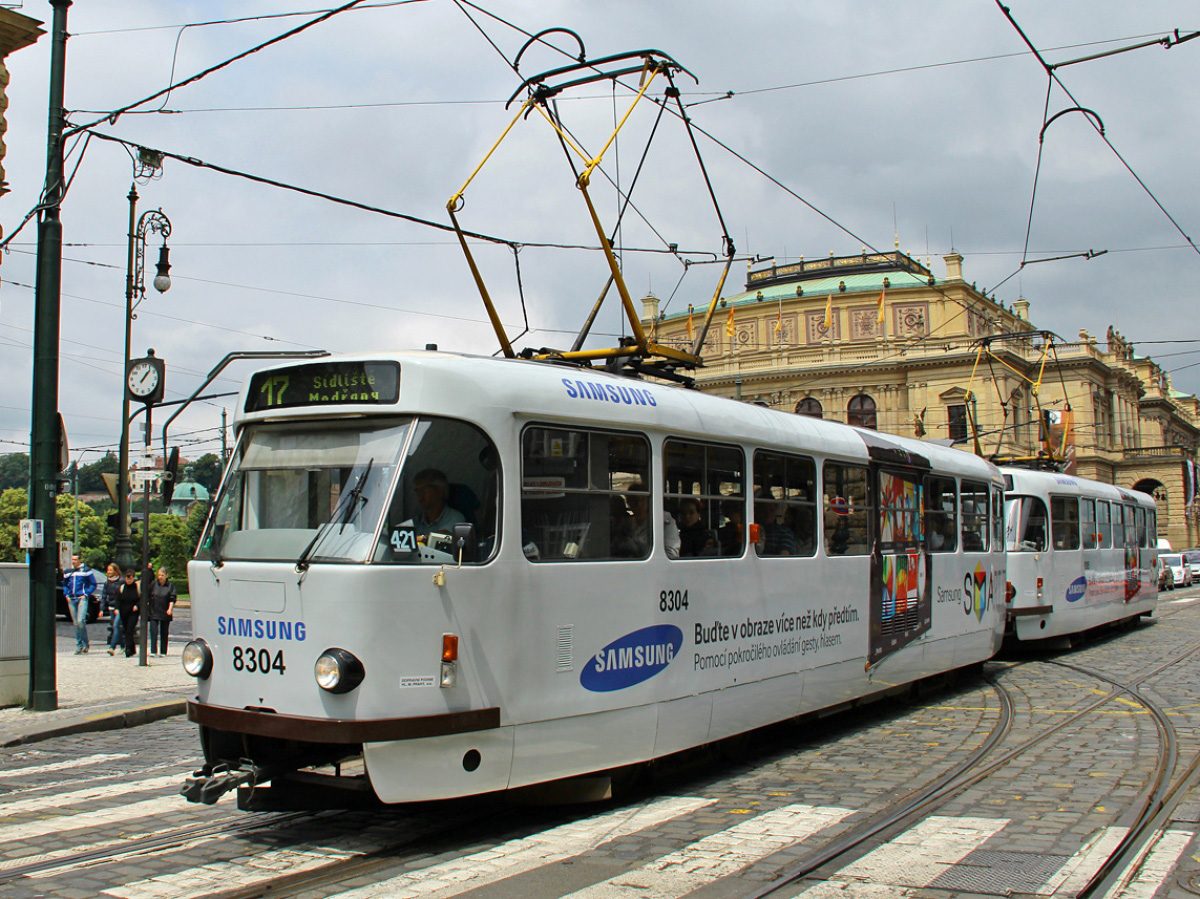 Прага, Tatra T3R.P № 8304
