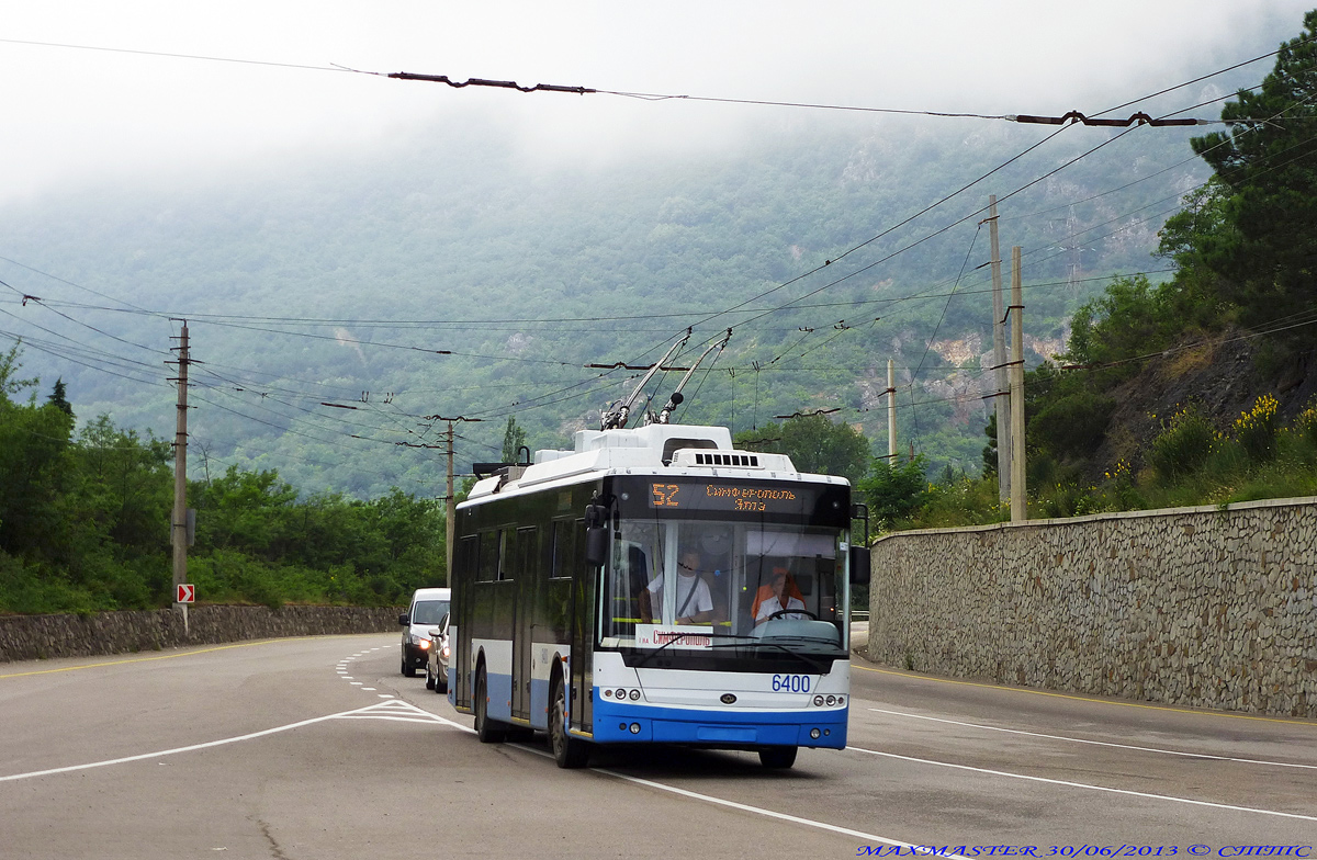 Крымский троллейбус, Богдан Т70115 № 6400