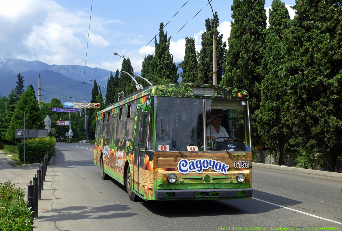 Кримський тролейбус, Škoda 14Tr11/6 № 6156