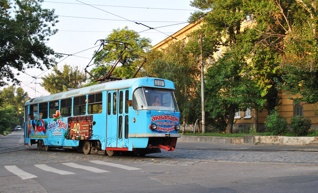 Данецк, Tatra T3SU (двухдверная) № 3905