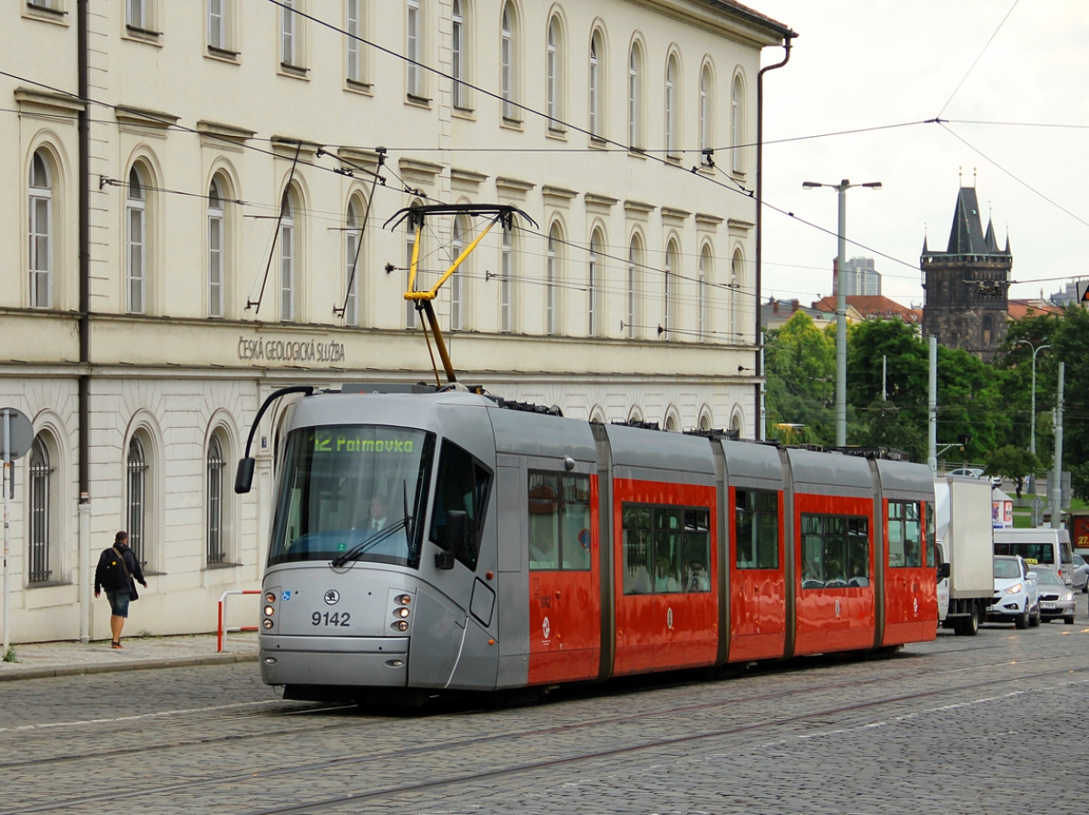 Прага, Škoda 14T Elektra № 9142