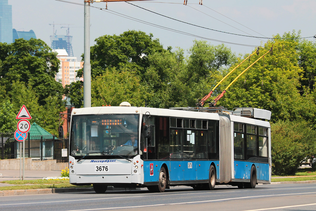 Москва, Тролза-6206.00 «Мегаполис» № 3676