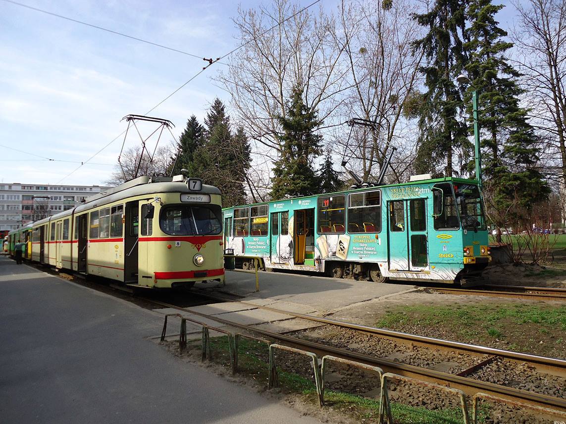 Познань, Duewag GT8 № 708