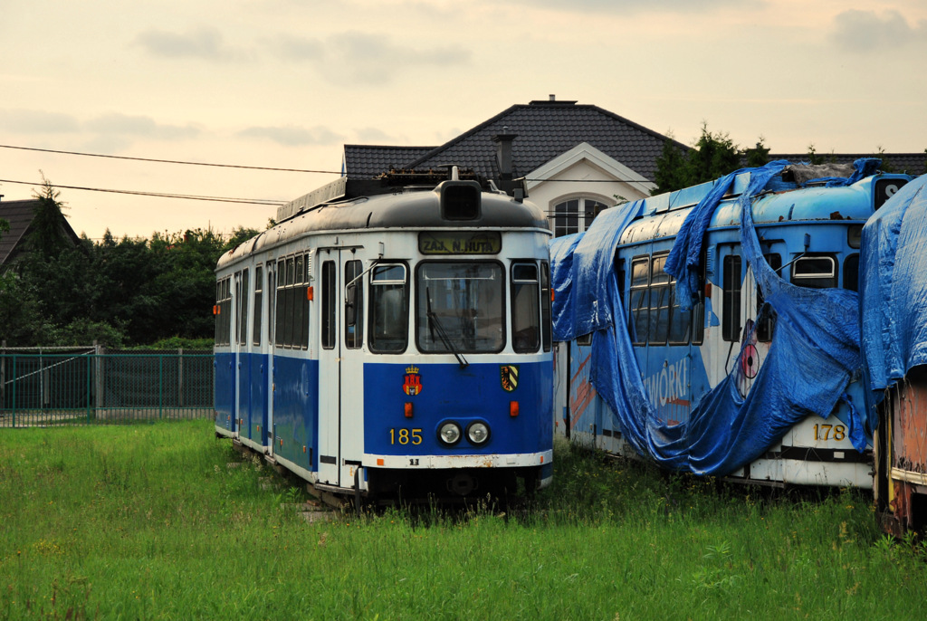 Варшава, MAN GT6 № 185; Варшава, MAN GT6 № 178