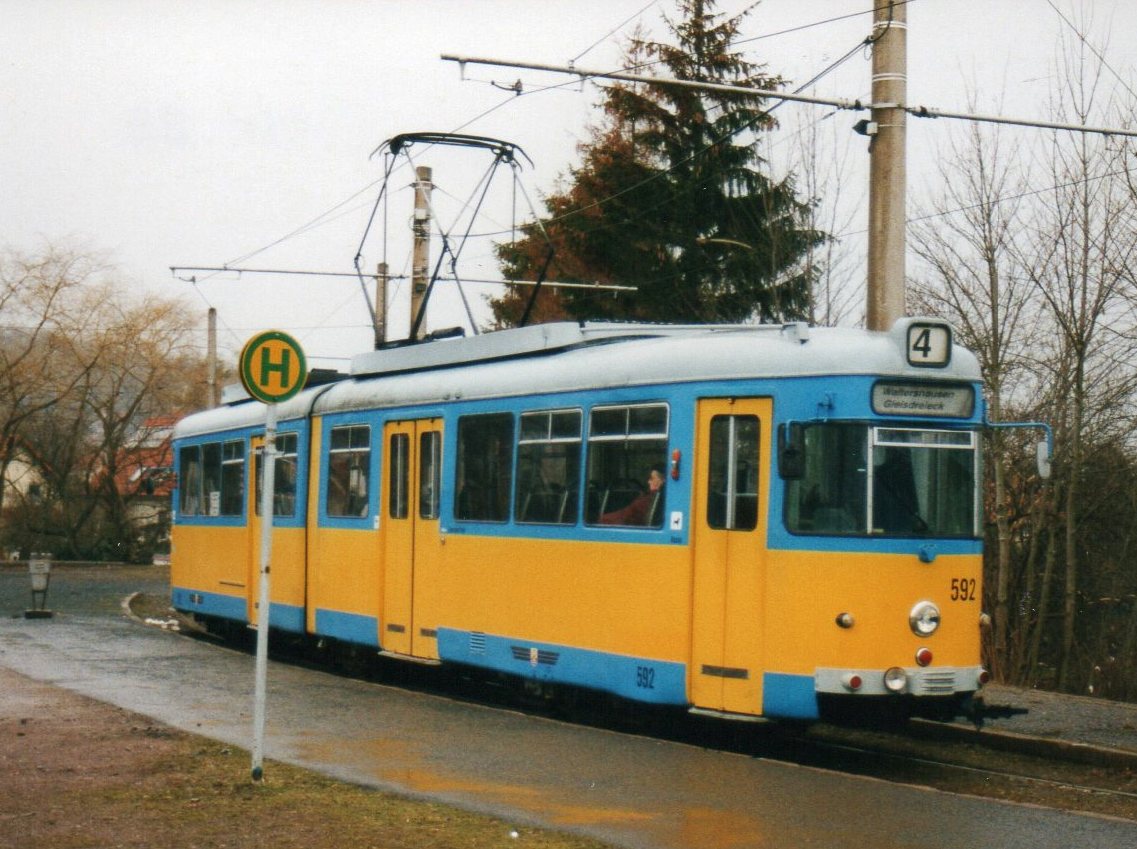 Gotha, Duewag GT6M nr. 592