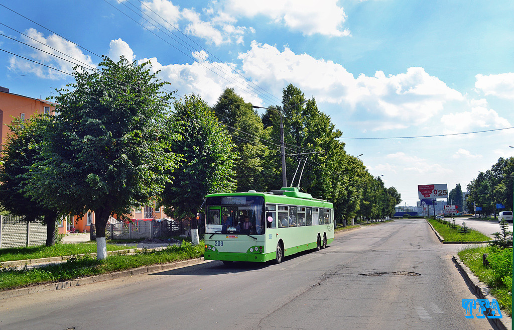 Lutsk, Bogdan E231 # 209 Lutsk, Bogdan E231 # 209