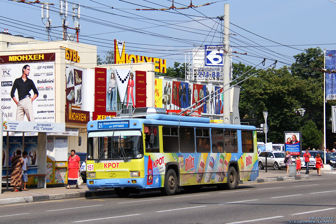 Краснодар, БТЗ-52761Р № 151