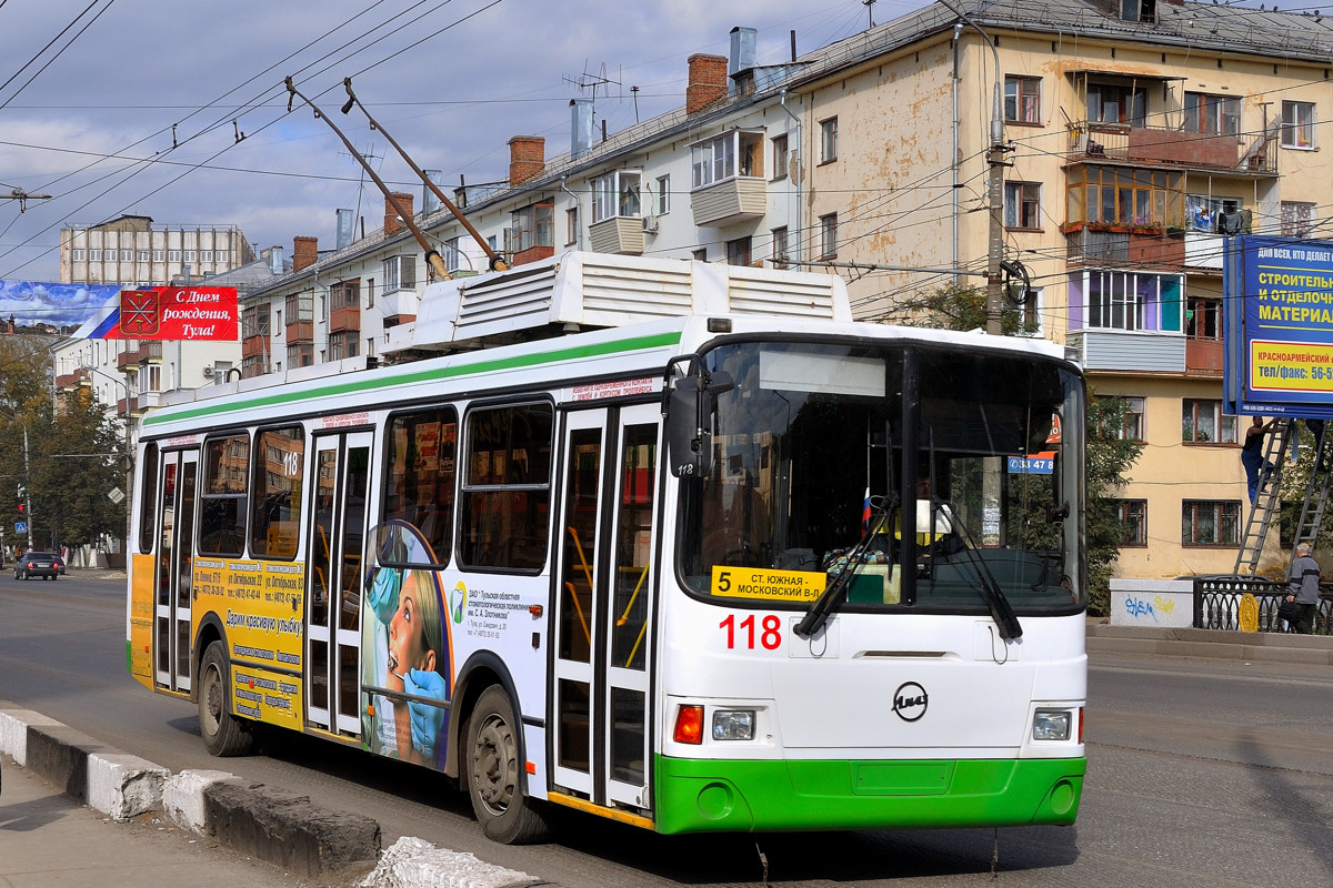 Тула, ЛиАЗ-5280 № 118