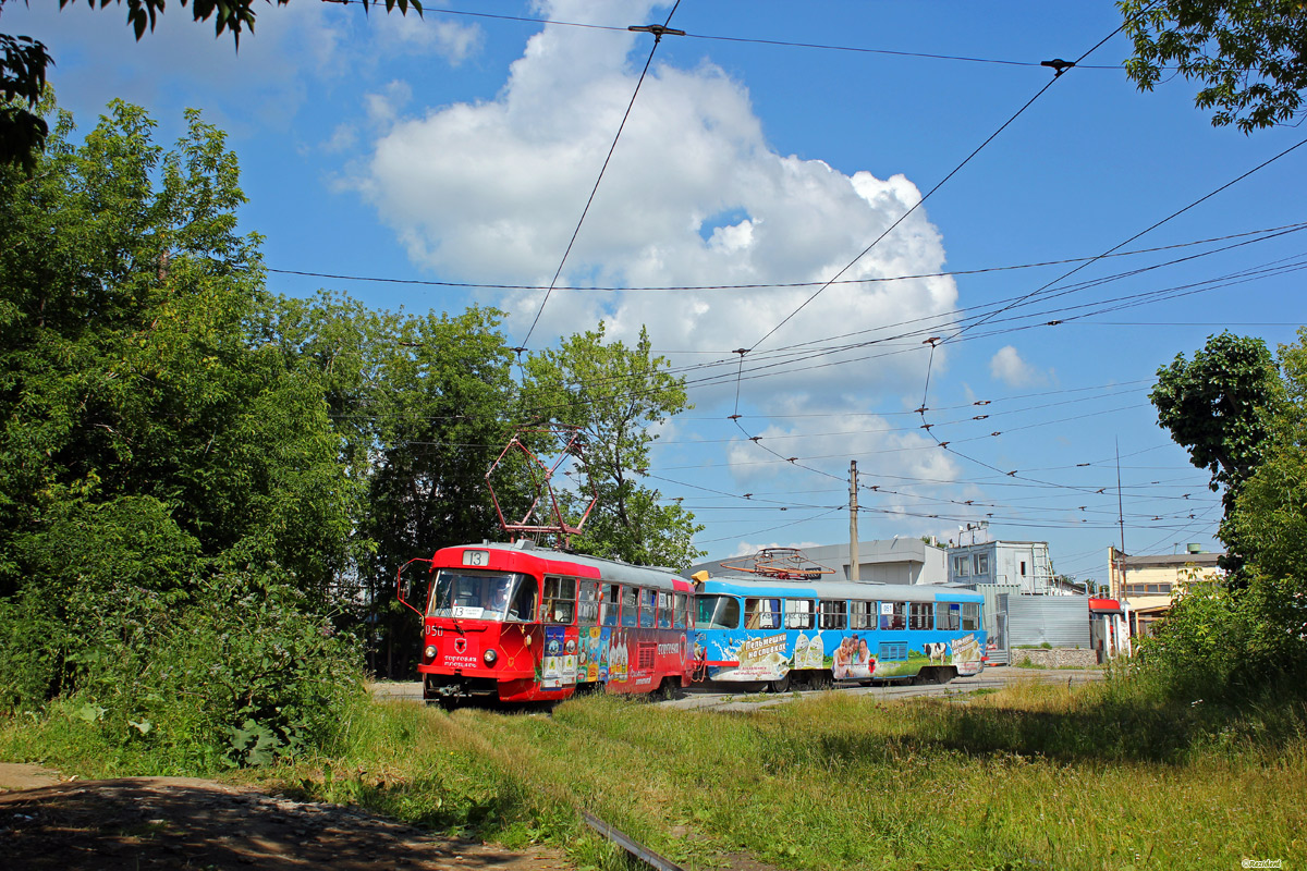 Екатеринбург, Tatra T3SU (двухдверная) № 050; Екатеринбург, Tatra T3SU (двухдверная) № 051