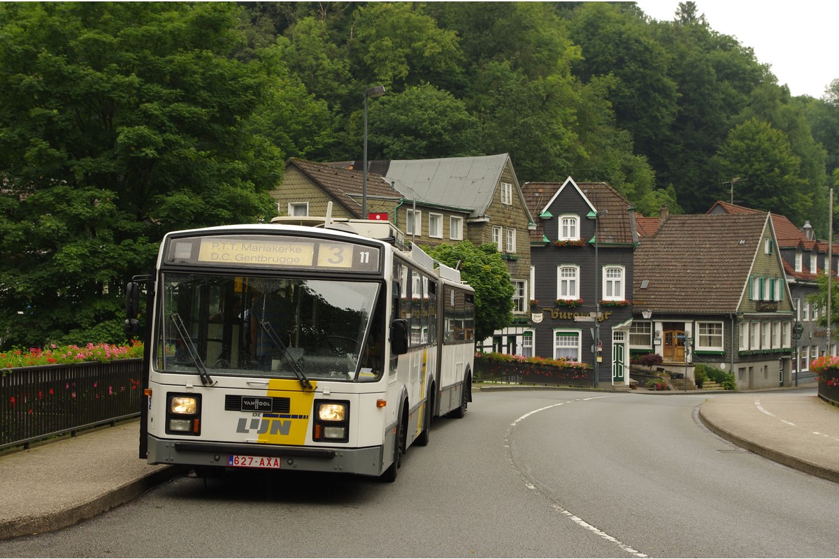 Золинген, Van Hool AG 280T № 7411 (11)