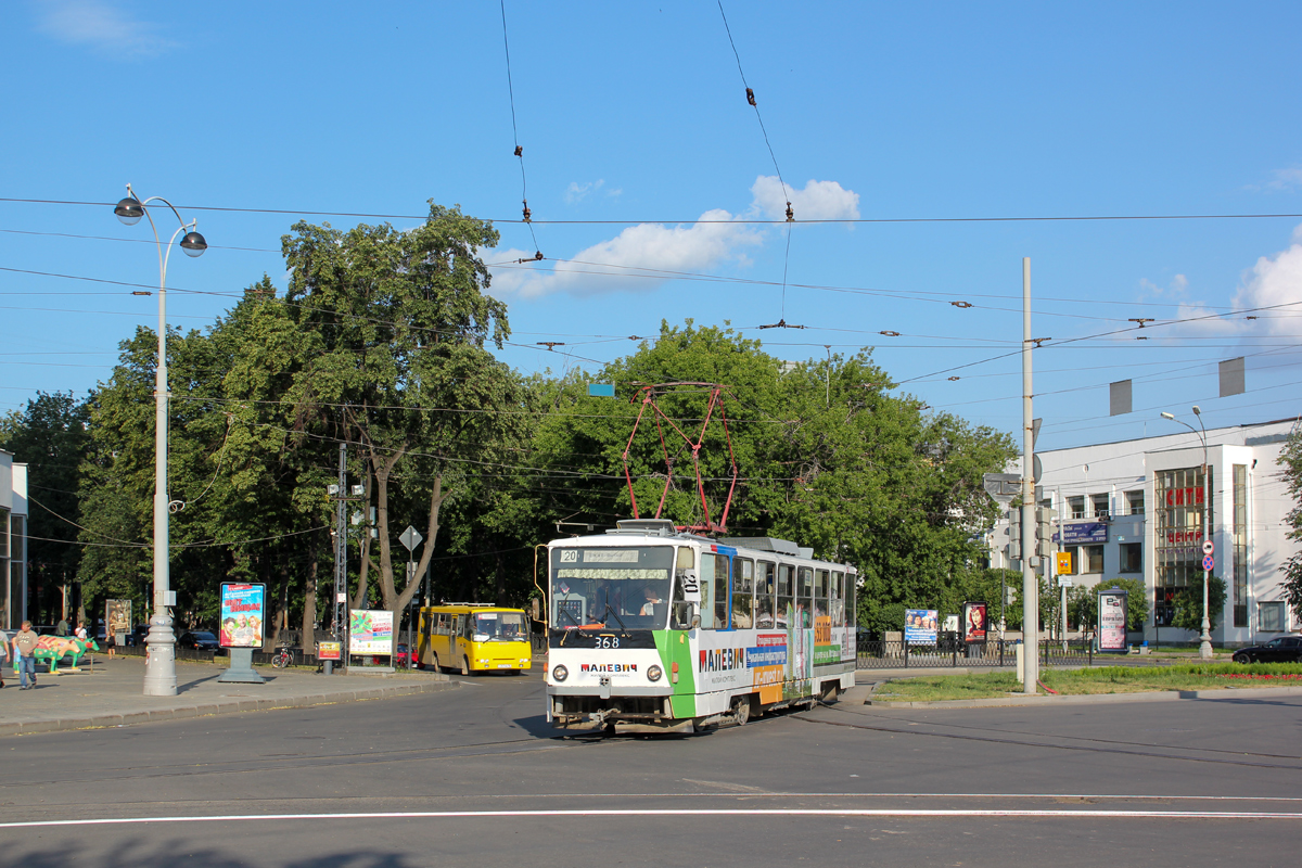 Екатеринбург, Tatra T6B5SU № 368