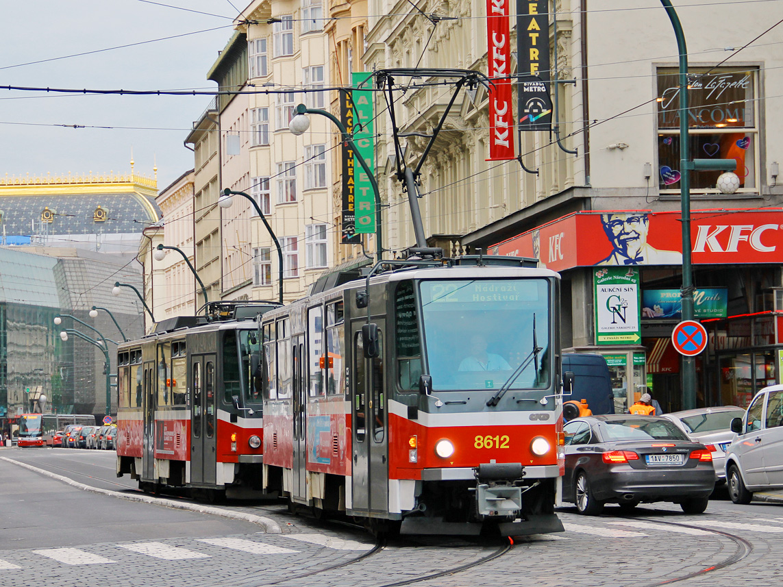 Прага, Tatra T6A5 № 8612
