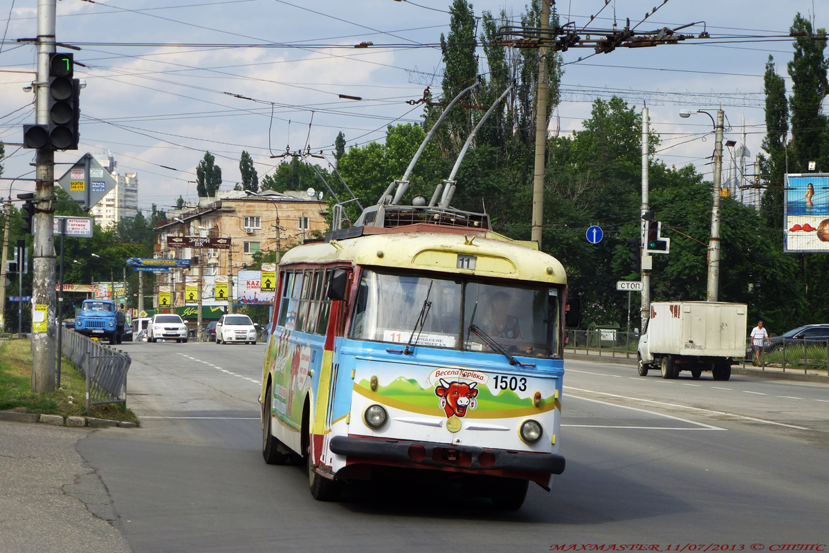 Крымский троллейбус, Škoda 9Tr19 № 1503