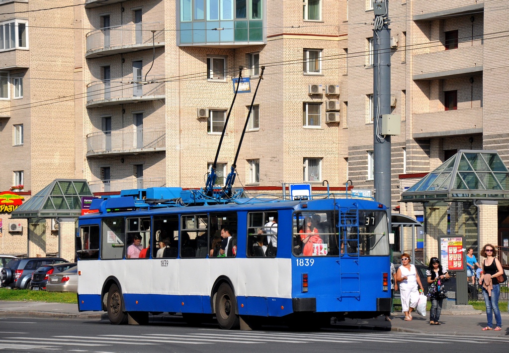 Санкт-Петербург, ВЗТМ-5284 № 1839