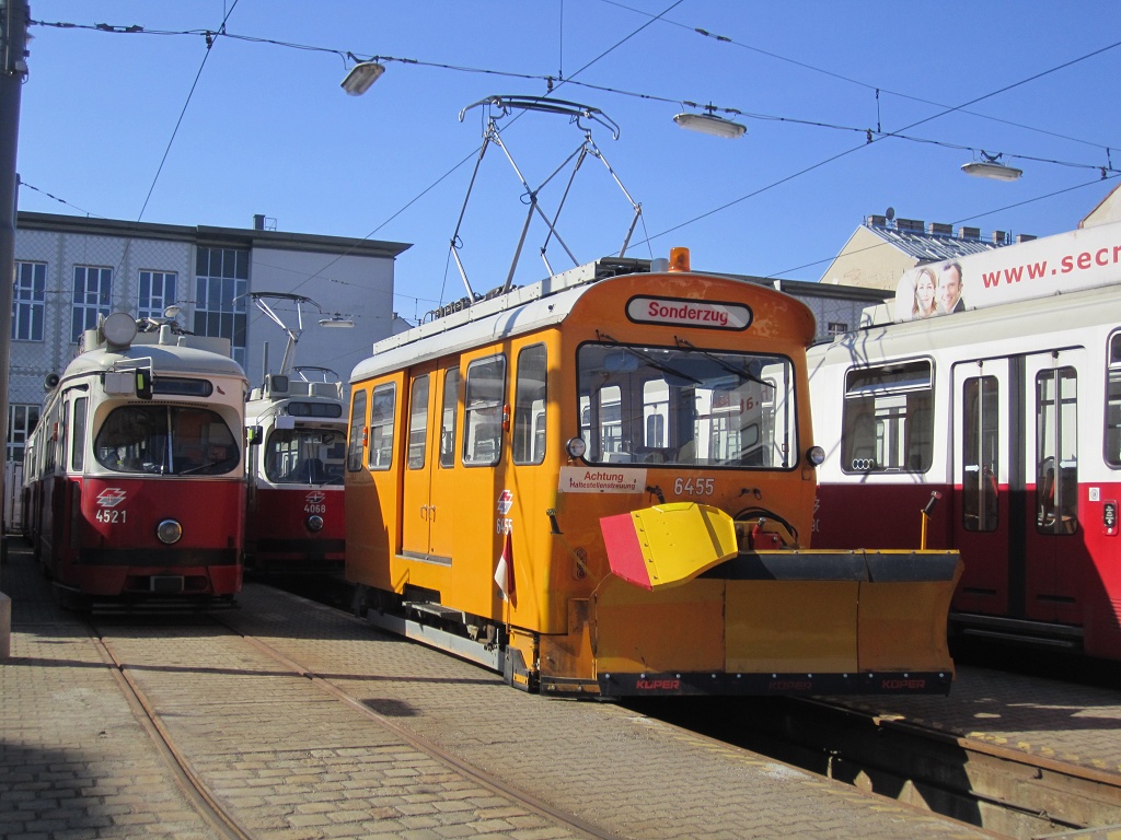 Вена, Lohner Type E1 № 4521; Вена, HW Type LH № 6455; Вена, SGP Type E2 № 4068