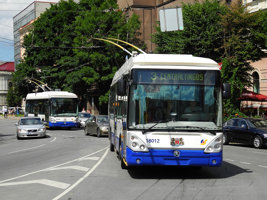 Рига, Škoda 24Tr Irisbus Citelis № 18012