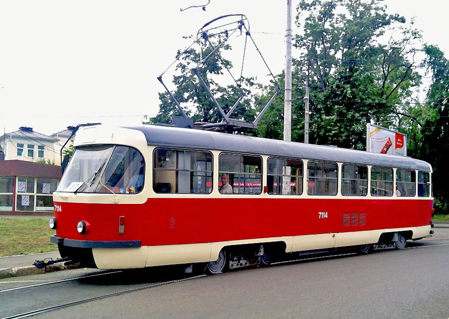 Одесса, Tatra T3SUCS № 7114