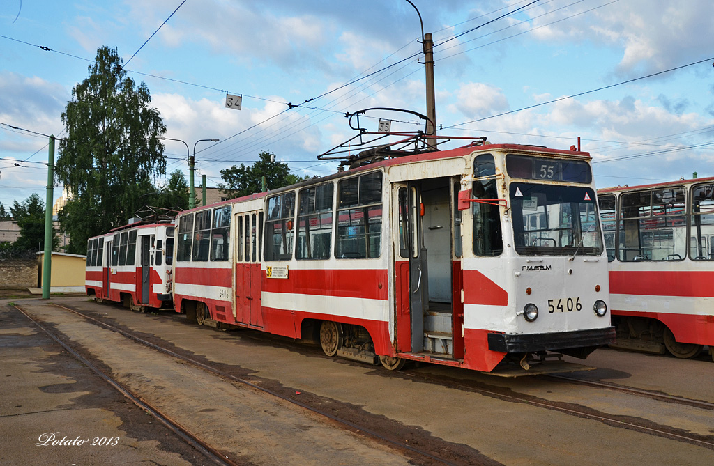 Санкт-Петербург, ЛМ-68М № 5406