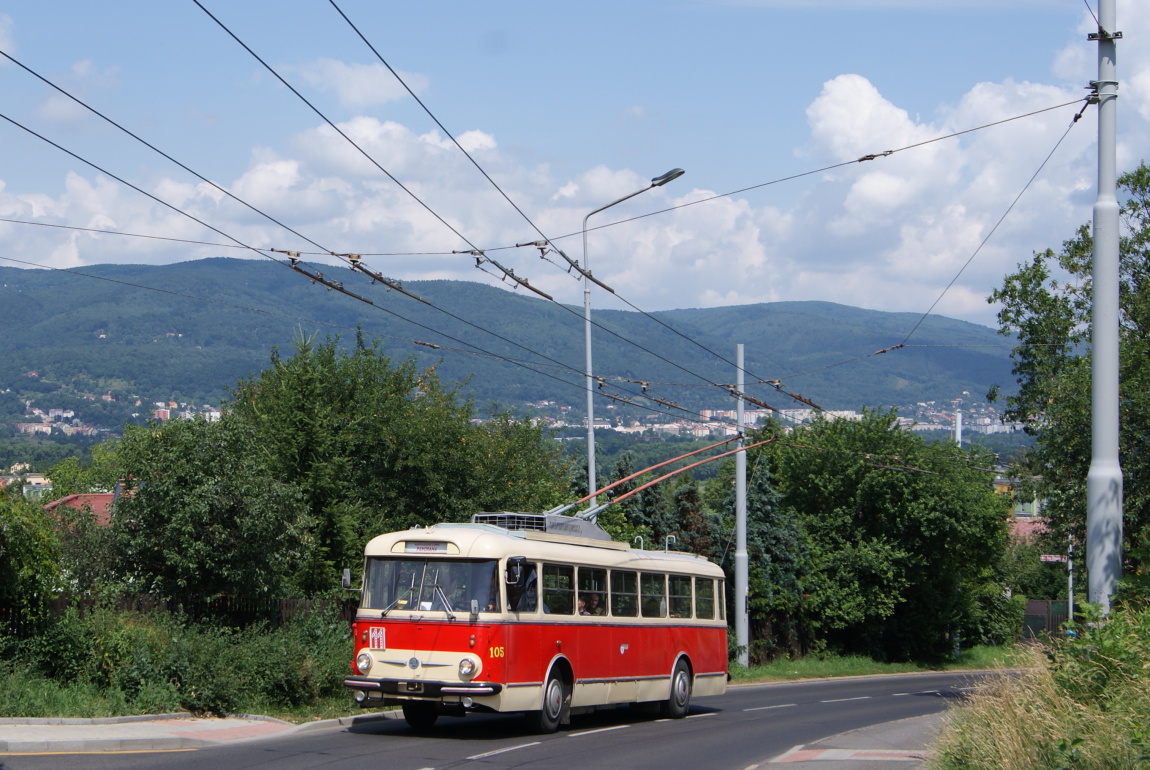 Теплице, Škoda 9TrHT28 № 105