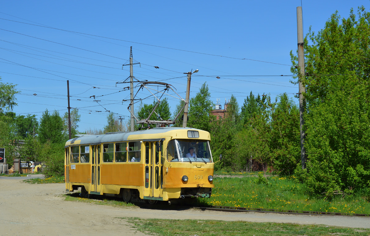 Екатеринбург, Tatra T3SU № 698