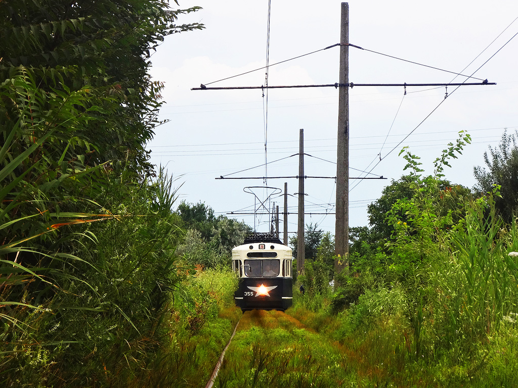 Одесса, КТМ-1 № 355; Одесса — 14.07.2013 — Покатушки на ретро-трамваях КТМ-1 и МТВ-82